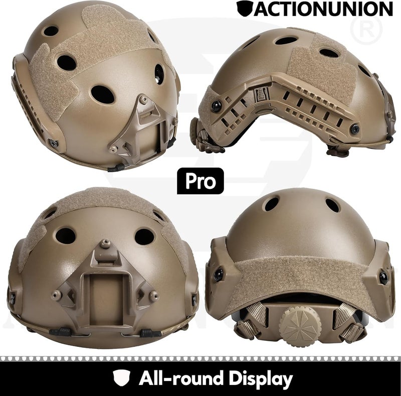 ACTIONUNION Airsoft Helmet Pro Set PJ Type Tactical Paintball Helmet - Image 5
